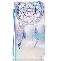 For Samsung Galaxy Case Wallet / Card Holder / with Stand / Flip / Embossed Case Full Body Case Dream Catcher PU Leather SamsungS6 edge