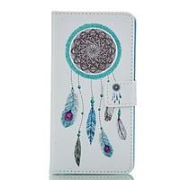 For Huawei Case / P8 / P8 Lite Card Holder / Wallet / with Stand / Flip Case Full Body Case Dream Catcher Hard PU Leather HuaweiHuawei P8