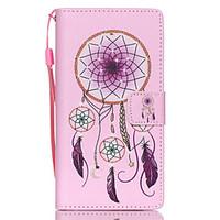 For Huawei Case / P8 Lite Card Holder / Wallet / with Stand / Flip Case Full Body Case Dream Catcher Hard PU Leather Huawei Huawei P8 Lite