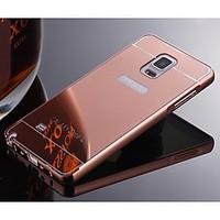 for samsung galaxy note plating case back cover case solid color metal ...