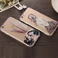 For iPhone 7 Plus Luxury Ultra-Thin Beautiful Pattern Acrylic Back Case with Diamond for iPhone 6s 6 Plus