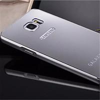 For Samsung Galaxy Note Plating / Mirror Case Back Cover Case Solid Color Metal Samsung Note 5 Edge / Note 5 / Note 4 / Note 3