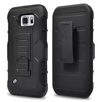 For Samsung Galaxy Case Dustproof / Shockproof / Waterproof / with Stand Case Back Cover Case Armor PC Samsung S6 Active / S4 Mini