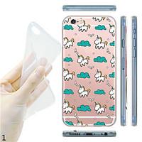 For iPhone 7 MAYCARI Childhood Memory Soft Transparent TPU Back Case for iPhone 6s 6 Plus
