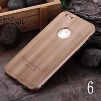 For iPhone 6 Case / iPhone 6 Plus Case Plating Case Back Cover Case Wood Grain Hard PC iPhone 6s Plus/6 Plus / iPhone 6s/6