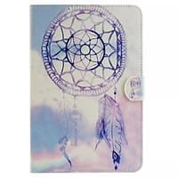 For Samsung Galaxy Case Card Holder / Wallet / with Stand / Flip / Pattern Case Full Body Case Dream Catcher PU Leather SamsungTab 4 10.1