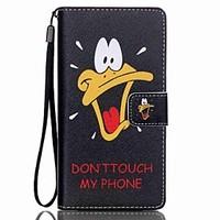 For Huawei Case / P8 Lite Card Holder / Wallet / with Stand Case Full Body Case Word / Phrase Hard PU Leather Huawei Huawei P8 Lite