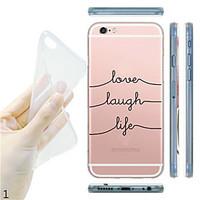 For iPhone 7 MAYCARIBlack and White Soft Transparent TPU Back Case for iPhone5/iPhone 5S