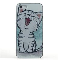 for iphone 5 case pattern case back cover case cat hard pc iphone 7 ip ...