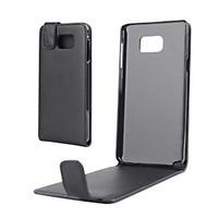 for samsung galaxy note flip case full body case solid color pu leathe ...