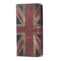 For Huawei Case / P9 / P8 / P8 Lite Wallet / Card Holder / with Stand Case Full Body Case Flag Hard PU Leather HuaweiHuawei P9 / Huawei