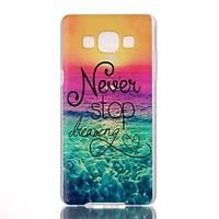 for samsung galaxy case pattern case back cover case word phrase pc sa ...