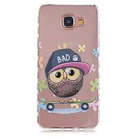 For Samsung Galaxy Case Transparent / Pattern Case Back Cover Case Owl TPU Samsung A5(2016) / A3(2016)