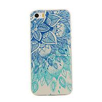 for iphone 5 case pattern case back cover case mandala soft tpu iphone ...