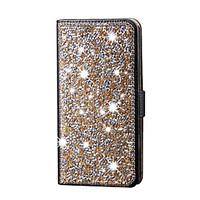 For iPhone 7 7plus 6s 6 Plus SE 5s 5 Case with Stand Case Full Body Case Glitter Shine Hard PU Leather