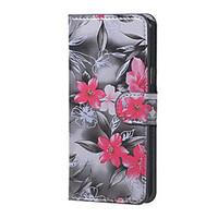 for samsung galaxy case with stand flip case full body case flower pu  ...