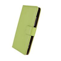 For Nokia Case Card Holder / Wallet / with Stand Case Full Body Case Solid Color Hard PU Leather Nokia Nokia Lumia 925