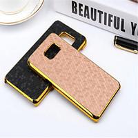 For Samsung Galaxy S7 Edge Plating Case Back Cover Case Geometric Pattern PC SamsungS7 edge plus / S7 edge / S7 / S6 edge plus / S6 edge