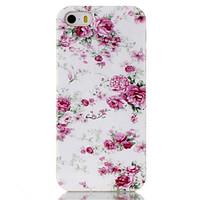 For iPhone 5 Case Pattern Case Back Cover Case Flower Soft TPU iPhone SE/5s/5