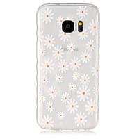 for samsung galaxy case transparent case back cover case flower tpu sa ...