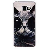 For Samsung Galaxy Case Pattern Case Back Cover Case Cat TPU Samsung A7(2016) / A5(2016) / A3(2016) / A9