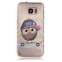 For Samsung Galaxy S7 Edge Transparent / Pattern Case Back Cover Case Owl TPU Samsung S7 edge / S7