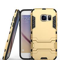 For Samsung Galaxy S7 Edge Shockproof / with Stand Case Back Cover Case Armor PC Samsung S7 edge / S7