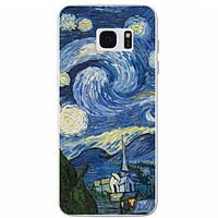 for samsung galaxy s7 edge pattern case back cover case scenery tpu sa ...