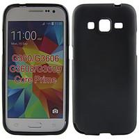 For Samsung Galaxy Case Shockproof Case Back Cover Case Solid Color TPU Samsung Core Prime