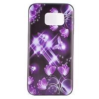 for samsung galaxy s7 edge pattern case back cover case butterfly tpu  ...