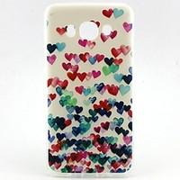 For Samsung Galaxy Case Pattern Case Back Cover Case Heart TPU Samsung J7 / J5 (2016) / J1