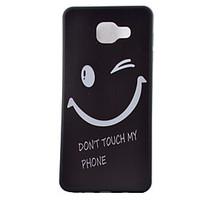 For Samsung Galaxy Case Pattern Case Back Cover Case Word / Phrase TPU Samsung A7(2016) / A5(2016) / A3(2016)