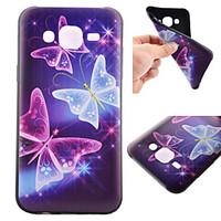 for samsung galaxy case pattern case back cover case butterfly tpu sam ...