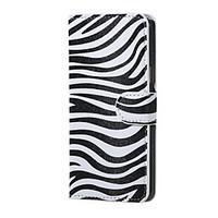 For Samsung Galaxy Case Card Holder / with Stand / Flip / Pattern / Magnetic Case Full Body Case Lines / Waves PU Leather SamsungA5(2016)