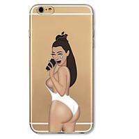 For iPhone 6 Case / iPhone 6 Plus Case Other Case Back Cover Case Cartoon Soft TPU for iPhone 6s Plus/6 Plus / iPhone 6s/6