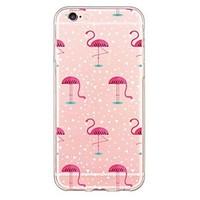 For iPhone 7 Flamingos Pattern TPU Soft Ultra-thin Back Cover Case Cover For Apple iPhone 6s 6 Plus SE 5s 5