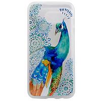 For Samsung Galaxy S7 Edge Transparent / Pattern Case Back Cover Case Animal Soft TPU S7 edge / S7