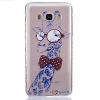 For Samsung Galaxy Case Transparent Case Back Cover Case Animal Soft TPUJ7 / J5 (2016) / J5 / J3 / J2 / J1 (2016) / J1 Ace / J1 / Grand