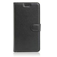 For Wiko Case Card Holder / with Stand / Flip Case Full Body Case Solid Color Hard PU Leather Wiko