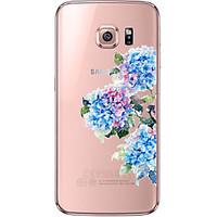 For Samsung Galaxy S7 Edge Transparent / Pattern Case Back Cover Case Flower Soft TPU S7 edge / S7 / S6 edge plus / S6 edge / S6