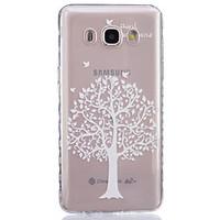 for samsung galaxy case transparent case back cover case tree soft tpu ...