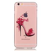 For iPhone 6 Case / iPhone 6 Plus Case Transparent / Pattern Case Back Cover Case Sexy Lady Soft TPU iPhone 6s Plus/6 Plus / iPhone 6s/6