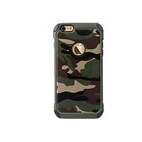 For IPhone 7Plus 7 6Plus 6 Shockproof Case Back Cover Case Camouflage Color Hard PC