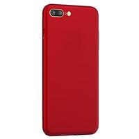 For Apple iPhone 7 7Plus 6S 6Plus Case Cover Smooth Oil Surface PC Material Solid Color Mobile Phone Case