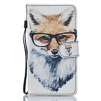 For Samsung Galaxy J5 J5(2016) Case Fox PU Leather Wallet