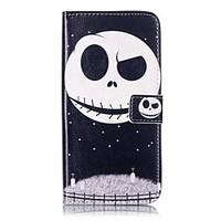 For Apple iPhone7 iPhone7 Plus iphone6s iphone6s Plus iphone6 iphone6 Plus The Ghost Pattern PU Leather Case for iphone SE 5s 5c 5