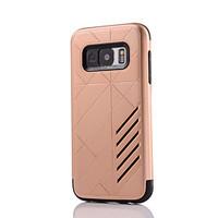 For Samsung Galaxy S7 edge S7 Shockproof Case Back Cover Case Solid Color Hard PC S6 edge S6