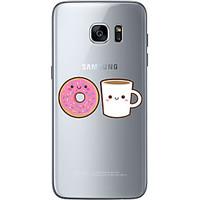 For Samsung Galaxy S6 Edge Plus S6 S7 Edge S7 Afternoon tea Soft Material For Compatibility TPU