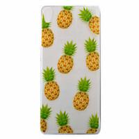 For Ultra-thin / Pattern Case Back Cover Case Fruit Soft TPU for Sony Sony Xperia XA / Sony Xperia E5