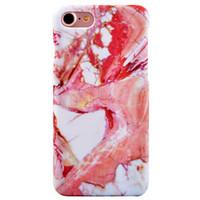 For Apple iPhone 7 7Plus 6S 6Plus Case Cover Marble Pattern Painted PC Material Phone Case